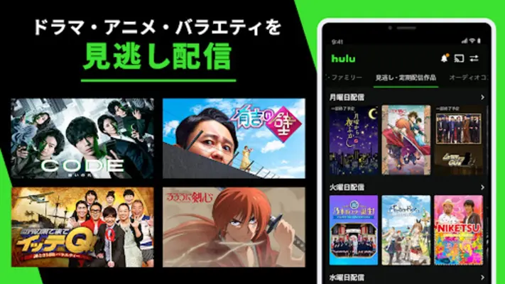 Hulu / フールー　人気ドラマ・映画・アニメなどが見放題 android App screenshot 17